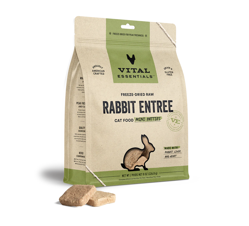 vital-essentials-cat-food-freeze-dried-rabbit-mini-patties-8-oz