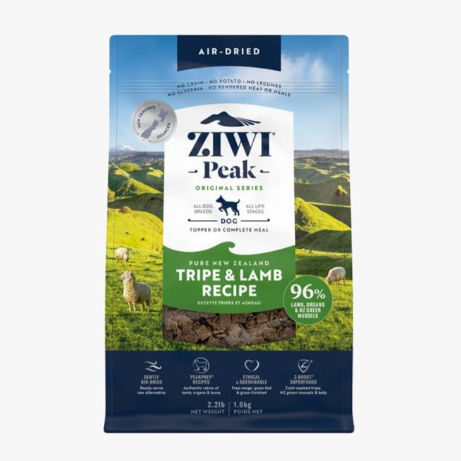 ziwipeak-air-dried-dog-food-tripe-and-lamb-1kg-Dog-Food