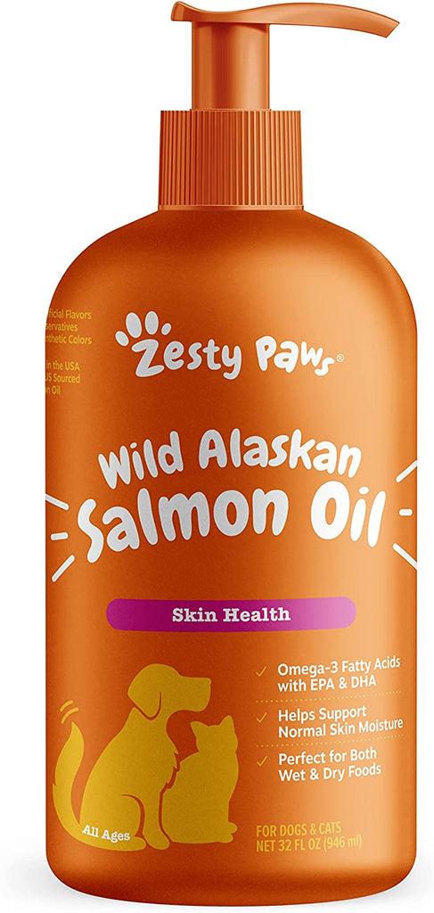 zesty-paws-wild-alaskan-salmon-oil-for-dogs-and-cats-skin-health-supplement-32oz-Dog-Supplement