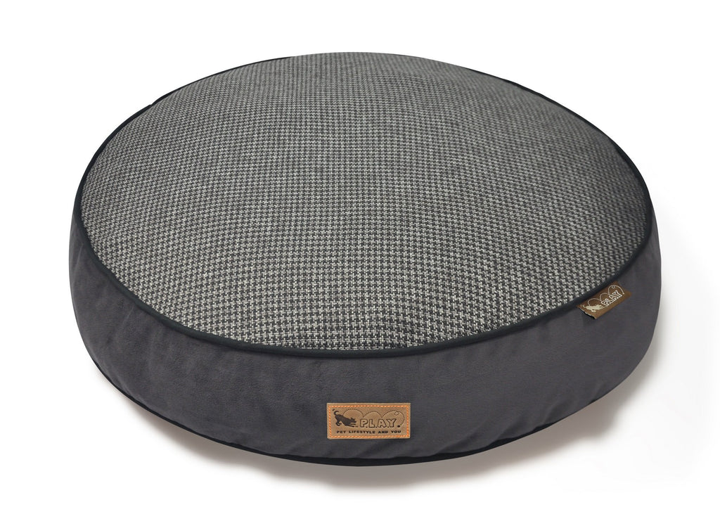 p-l-a-y-round-bed-houndstooth-small-shadow-grey-Dog-Beds