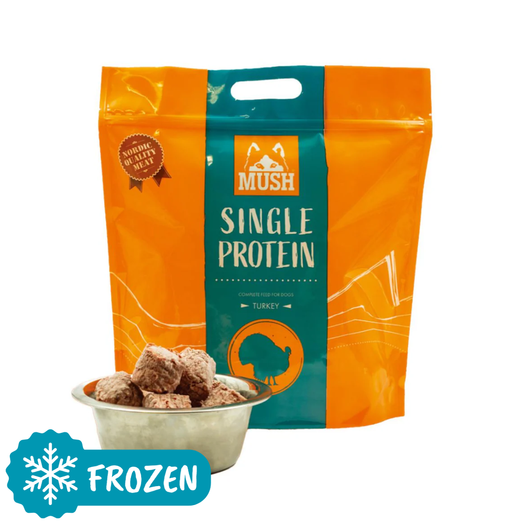 MUSH-Single-Protein-Frozen-Raw-Dog-Food-Turkey-2kg