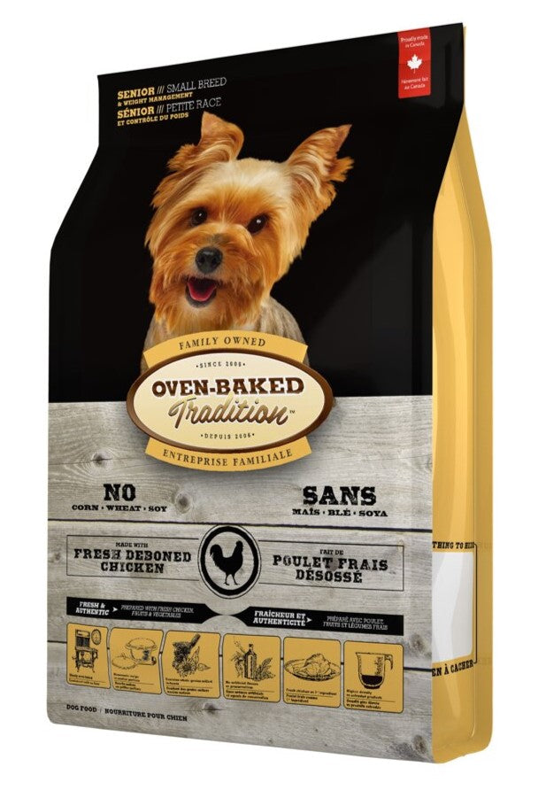 Oven-Baked Dog Food - Small Breed - Senior/Weight Management Chicken 12.5lb