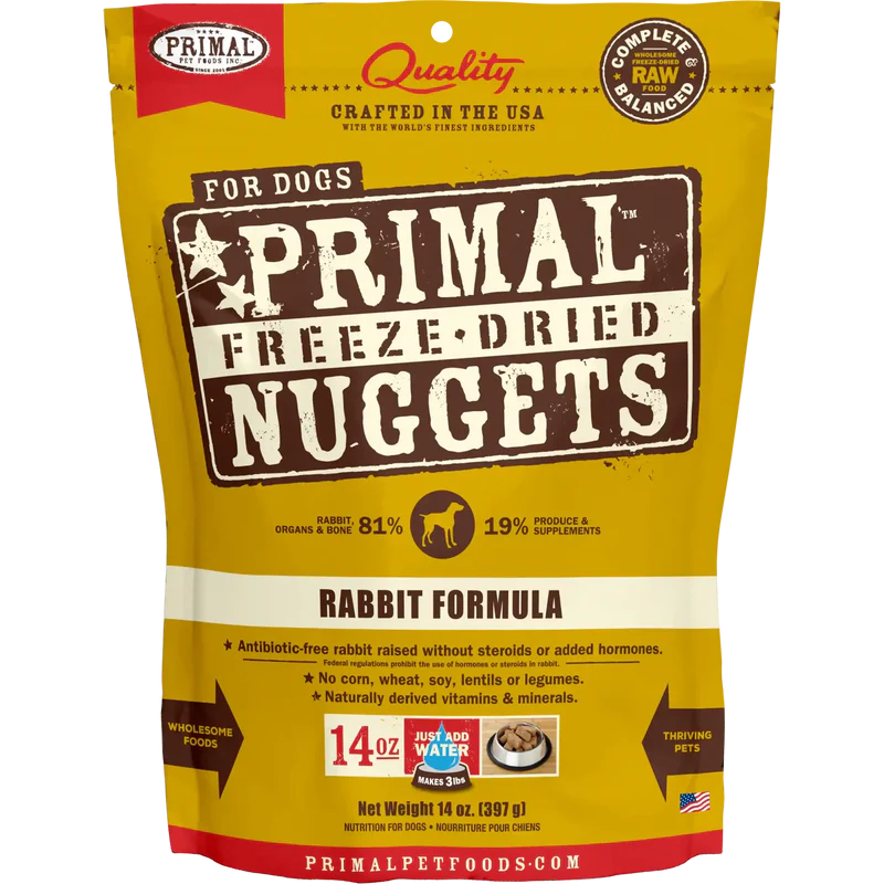 primal-raw-freeze-dried-dog-food-rabbit-nuggets-14oz