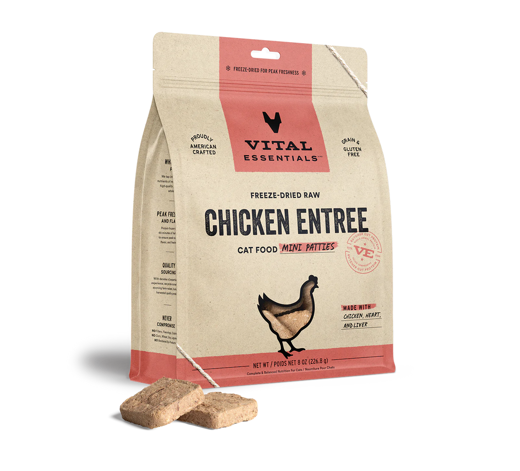 vital-essentials-cat-food-freeze-dried-chicken-mini-patties-8oz
