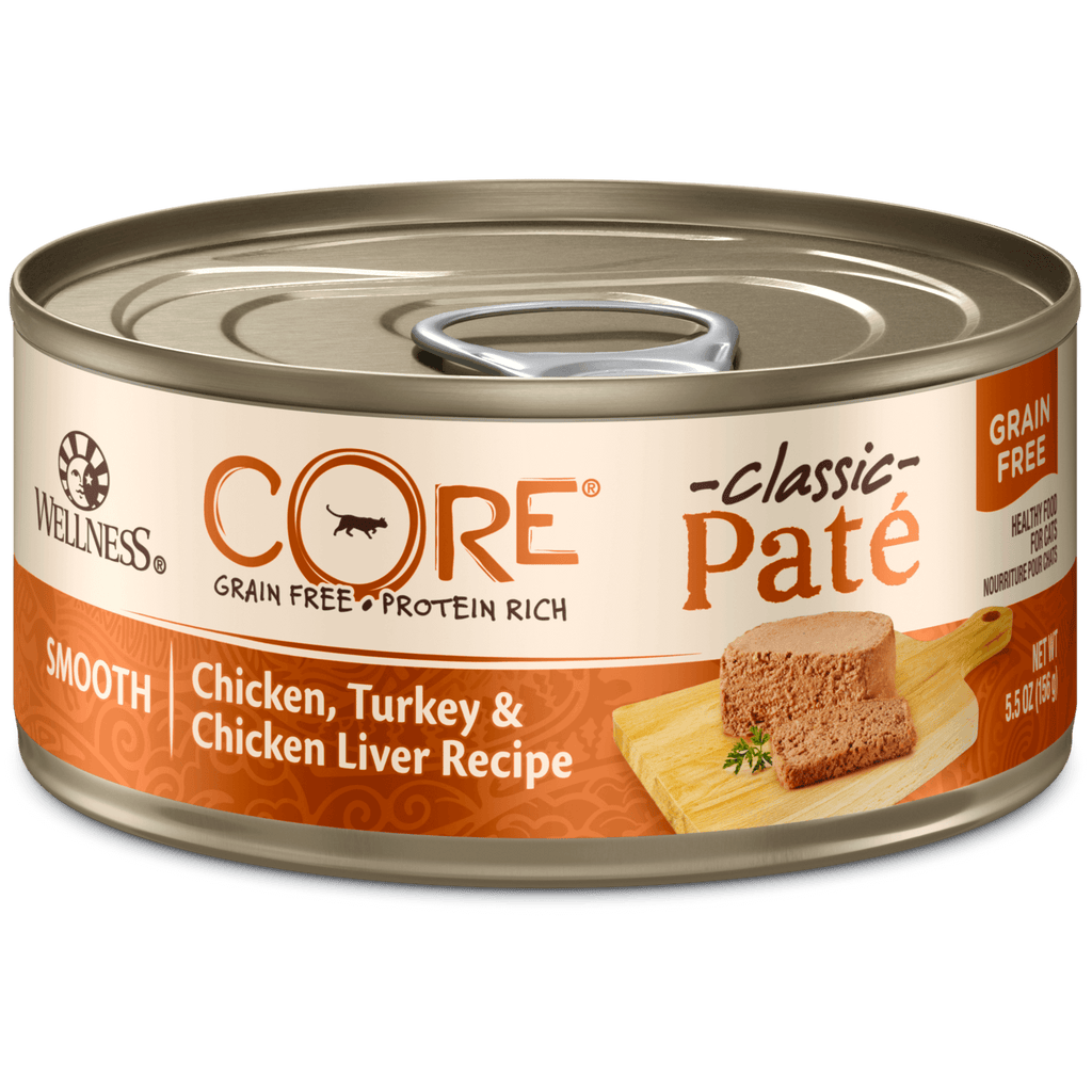 wellness-core-grain-free-cat-canned-food-chicken-turkey-and-chicken-liver-5-5oz-Cat-Canned-Food