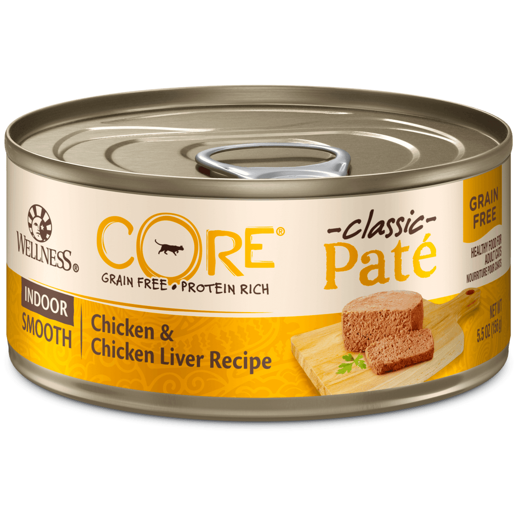 wellness-core-grain-free-cat-canned-food-indoor-chicken-chicken-liver-5-5oz-Cat-Canned-Food