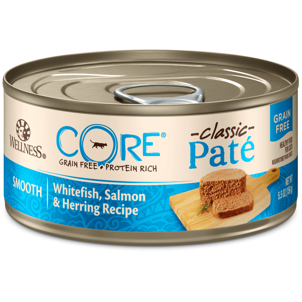 wellness-core-grain-free-cat-canned-food-whitefish-salmon-and-herring-5-5oz-Cat-Canned-Food
