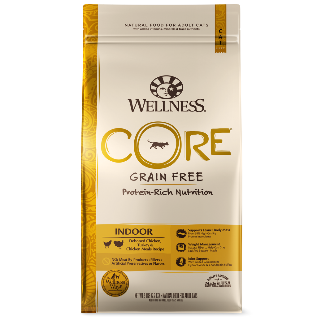 wellness-core-grain-free-cat-dry-food-indoor-deboned-chicken-and-turkey-and-chicken-meal-11lb-Cat-Dry-Food