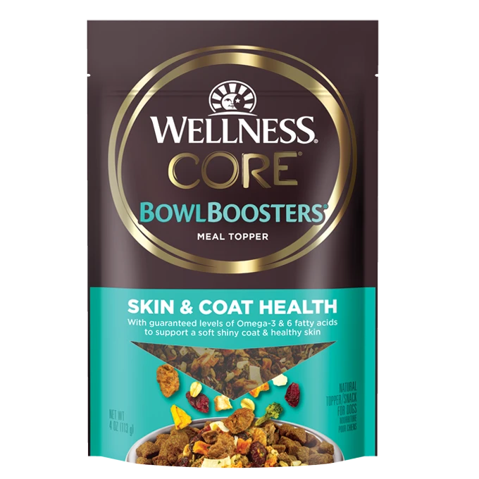wellness-core-bowl-boosters-functional-toppers-for-dogs-skin-coat-health-4oz-Dog-Meal-boosters