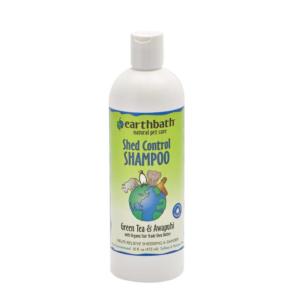 earthbath-shed-control-shampoo-green-tea-and-awapuhi-with-organic-fair-trade-shea-butter-16oz-Pet-Shampoo