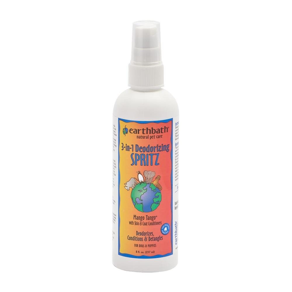 earthbath-3-in-1-deodorizing-spritz-mango-tango-with-skin-and-coat-conditioners-8oz-Dog-Grooming