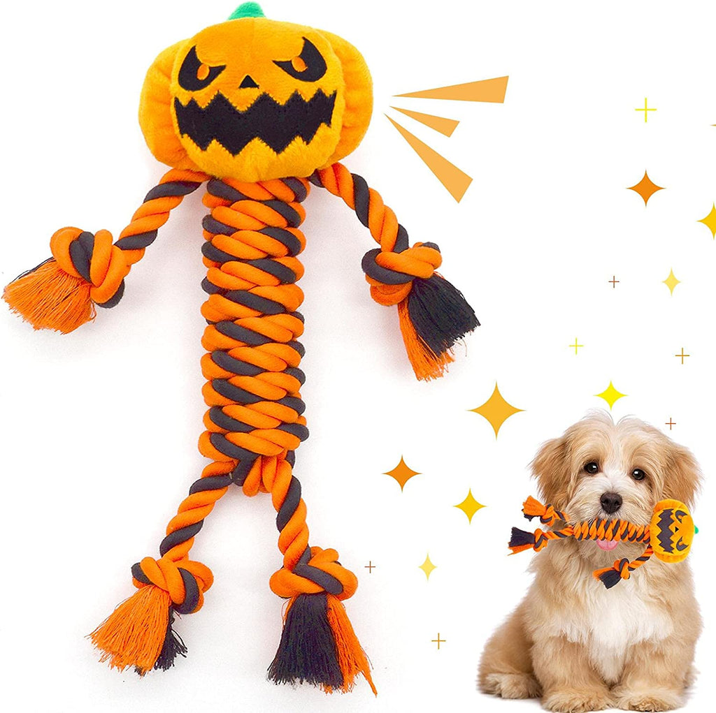 lepawit-halloween-interactive-cotton-dog-rope-toys-plush-pumpkin-with-squeaker