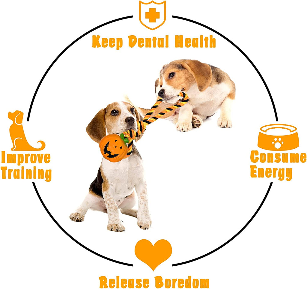 lepawit-halloween-squeaky-tug-of-war-dog-toy-rope-toy-with-pumpkin-ball