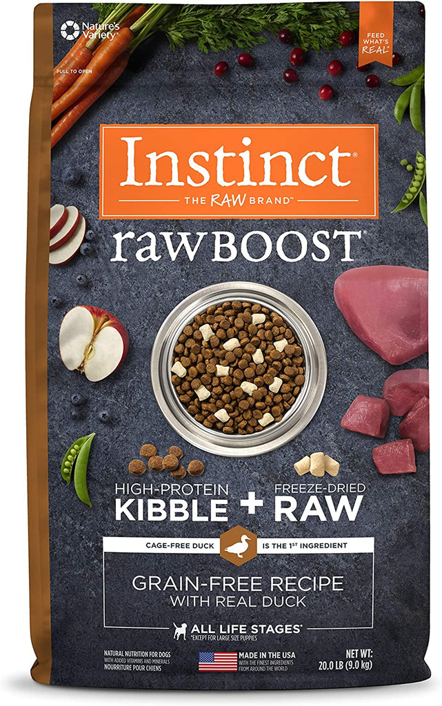 natures-variety-instinct-dog-food-raw-boost-grain-free-real-duck-20lb