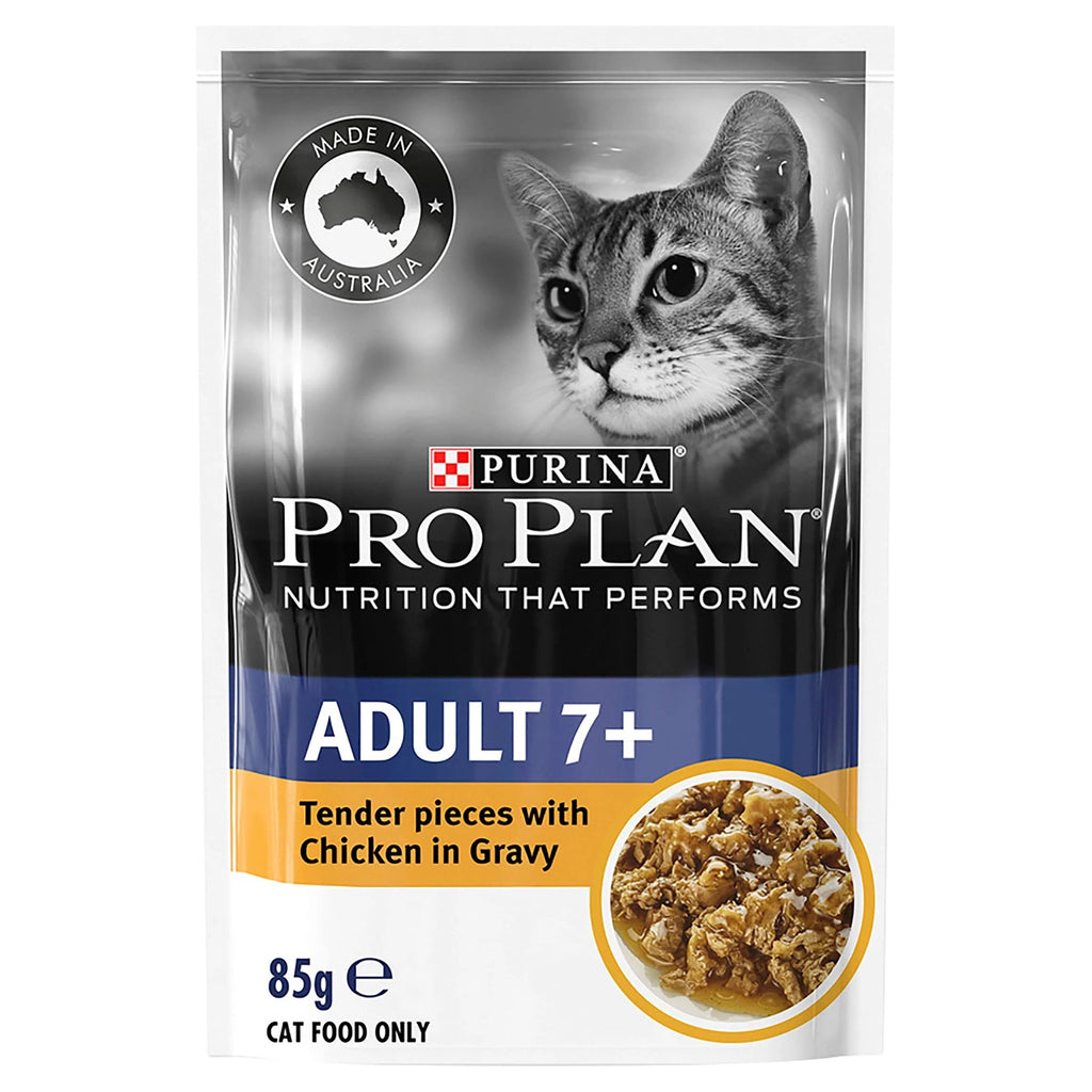 purina-pro-plan-senior-7-plus-cat-wet-food-chicken-in-gravy-85g