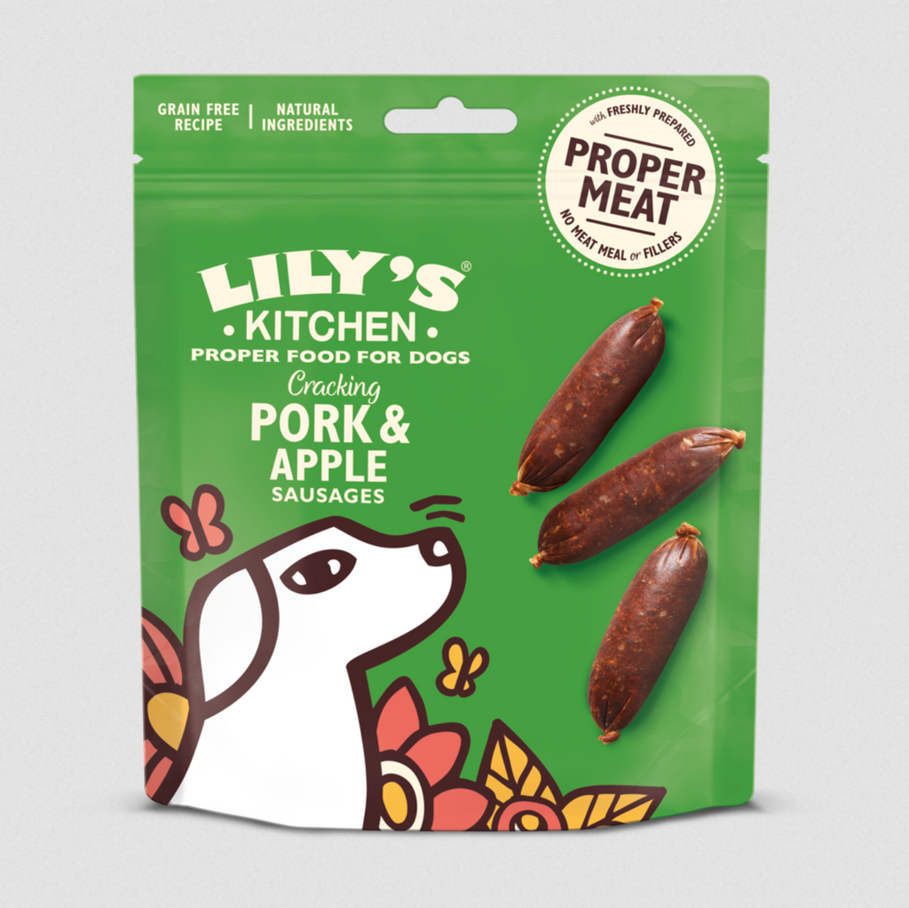 lilys-kitchen-dog-pork-apple-sausages-70g-Dog-Treats