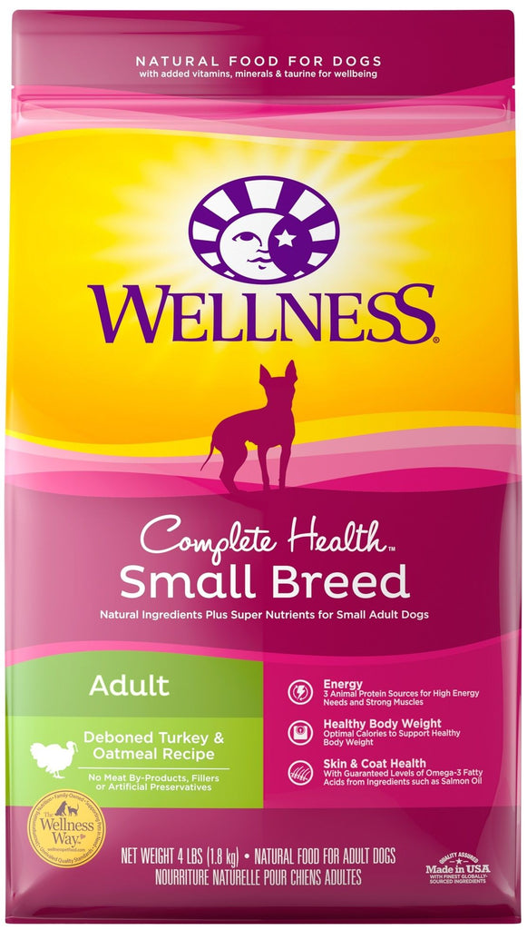wellness-complete-health-dog-food-small-breed-deboned-turkey-and-oatmeal-4lbs-Dog-Food