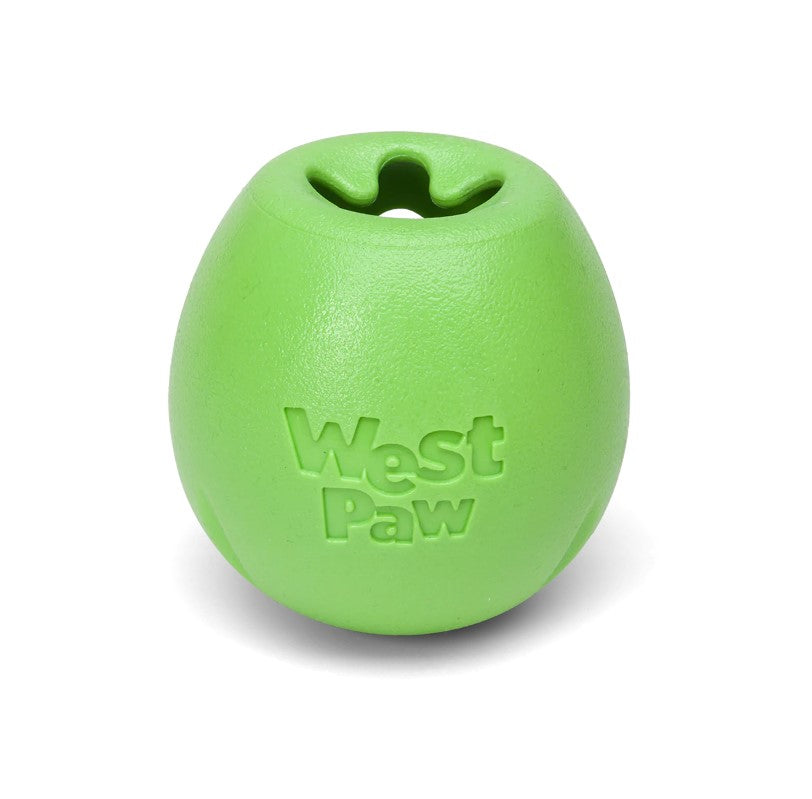 west-paw-rumbl-dog-treat-toy-jungle-green-small-Dog-Treat-Toy