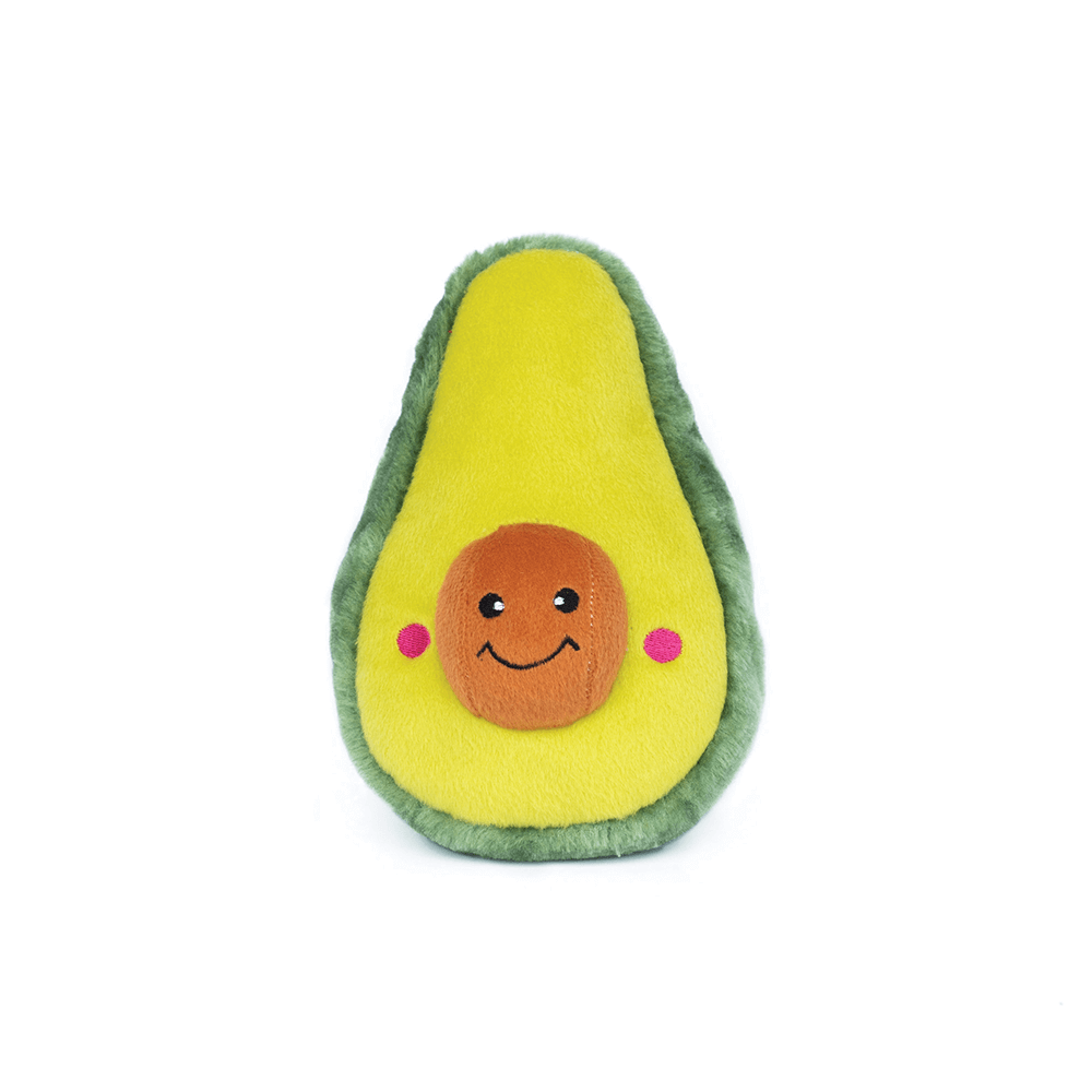 zippypaws-nomnomz-avocado-Dog-Plush-Toys