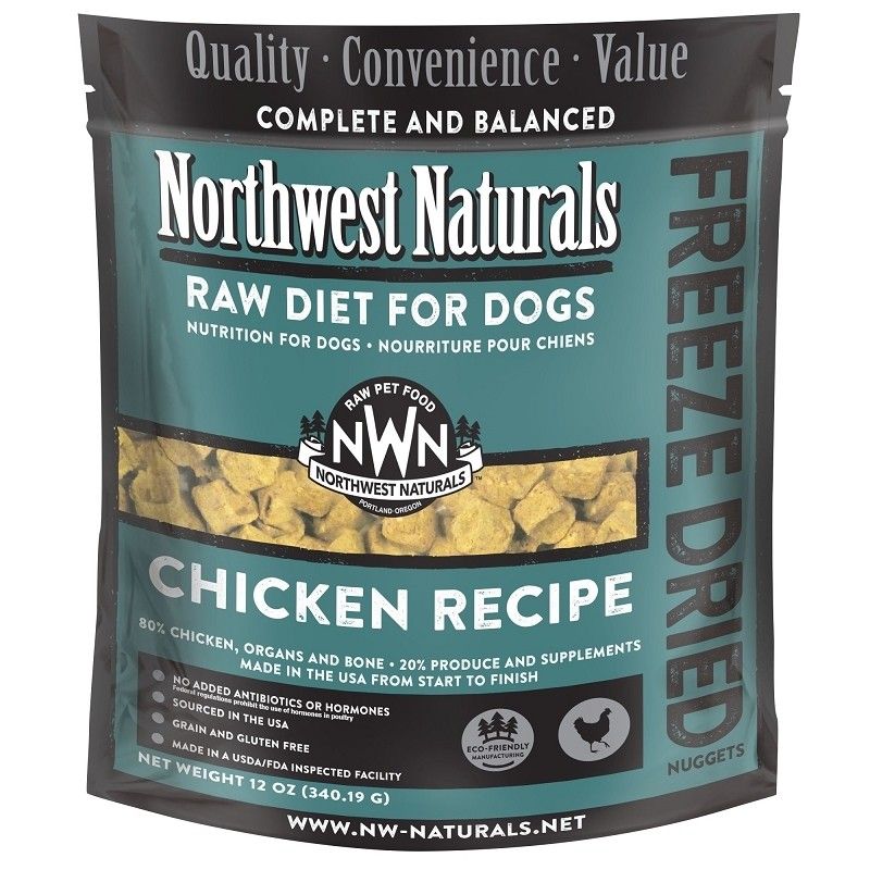 northwest-naturals-freeze-dried-dog-food-chicken-340g